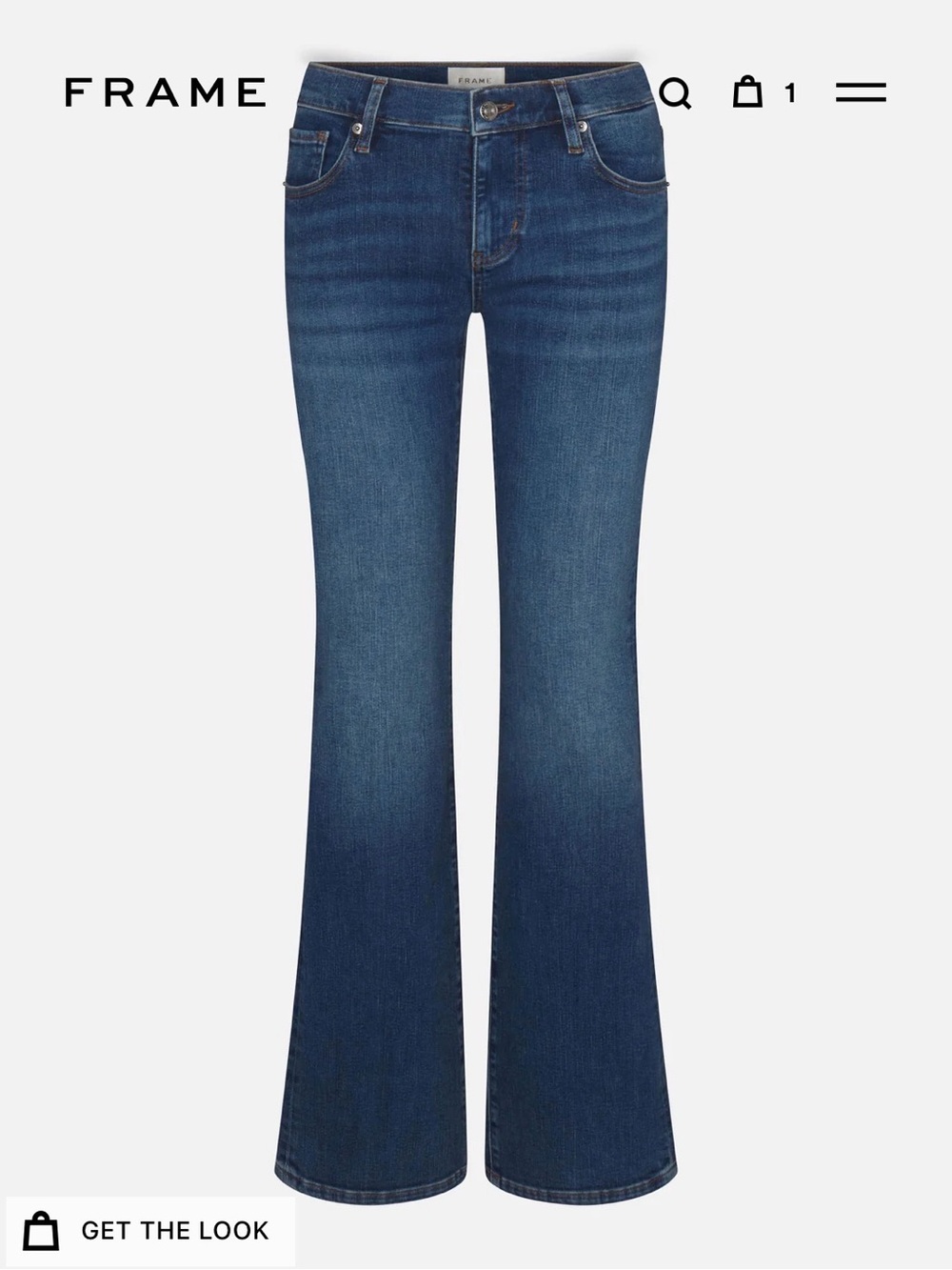 Frame Rodeo Jeans Color Nebula Size 25 (sold out online)